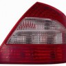  Фонари задние внешние Л+П (КОМПЛЕКТ) ТЮНИНГ с диодной подсветкой ТОНИР внутри красные для  MERCEDES E-класс W211 (02-09)