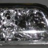  Фара передняя правая ТЮНИНГ прозрачные хрустальные внутри хромированные для  MERCEDES S-класс W140 SEDAN (93-98)