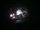  Фара с указателем поворота Л+П (КОМПЛЕКТ) ТЮНИНГ со светящимся ободком(ангельские глазки) EAGLE EYES внутри черные для TOYOTA LAND CRUISER PRADO 90 (95)