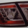  Фонари задние внешний+внутренний Л+П (КОМПЛЕКТ) ТЮНИНГ (СЕДАН) прозрачные с диодами (SONAR) внутри красные ХРОМ для  MAZDA 6 (02-08)