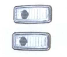  Повторитель поворота в крыло Л=П прозрачный для  MERCEDES E-класс W124 (85-95)