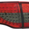  Фонари задние внешний+внутренний Л+П (КОМПЛЕКТ) ТЮНИНГ ПОЛНОСТЬЮ диодные EAGLE EYES внутри красные, тонированные для  TOYOTA COROLLA E150  (06-) СЕДАН