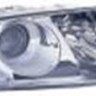  Фара передняя правая (КСЕНОН) линзованные с регулировочным мотором внутри хромированные для  SKODA OCTAVIA (04-08)