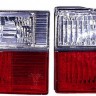  Фонари задние внешний+внутренний Л+П (КОМПЛЕКТ) (СЕДАН) ТЮНИНГ хрустальный, красно белый для  VW VENTO (92-98)