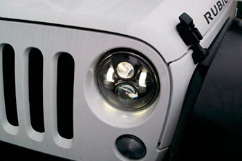 Тюнинг фары LED светодиодные для Hummer/Jeep Wrangler/ Nissan Patrol