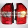 Фонари задние внешние Л+П (КОМПЛЕКТ) ТЮНИНГ тонированные, светодиодные EAGLE EYES красные для MITSUBISHI PAJERO III / MONTERO III (03-06)