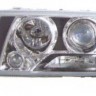  Фара передняя левая прозрачные, внутри черные для  MERCEDES C-класс W201 (83-93)