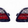  Фонари задние внешний+внутренний Л+П (КОМПЛЕКТ) ТЮНИНГ прозрачные ТОНИР для  MERCEDES E-класс W210 (95-02)