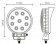 LED фара FR9-27W (27 Вт светодиодная, ближний FLOOD, круглый корпус)