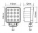 Фара 48 Вт для спецтехники CP-48 (48 Вт, от 12 до 24 Вольт, светодиодная, рабочий свет, квадратная)