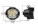 Светодиодные мото фары LOYO MOTO LED дальний свет (комплект 2 шт, с выключателем) для мотоцикла, скутера, питбайка