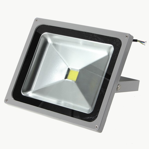 Светодиодный фонарь-прожектор 50 Ватт, 220 вольт для дачи, гаража, производства. Уличный LED светильник.