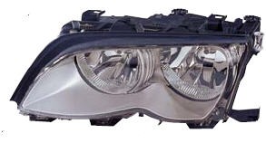  Фара передняя левая (СЕДАН) с регулировочным мотором ВНУТРИ внутри хромированные для  BMW 3xx E46 СЕДАН/УНИВЕРСАЛ (98-03)