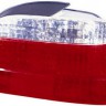  Фонарь задний внешний правый хрустальный, красно белый для  BMW 7xx E38 (94-02)