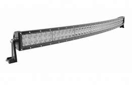 Светодиодная панорамная балка фара SCHIBERG БИ12058-288, 288 Вт, длина 1300 мм, двухрядная, изогнутая, комбинированный свет, люстра на крышу внедорожника, пикапа, грузовика